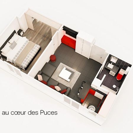 Marche Aux Puces De Saint-Ouen Apartment Ngoại thất bức ảnh